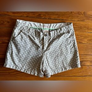 Merona Womens Chino Pattern Shorts - Size 6
